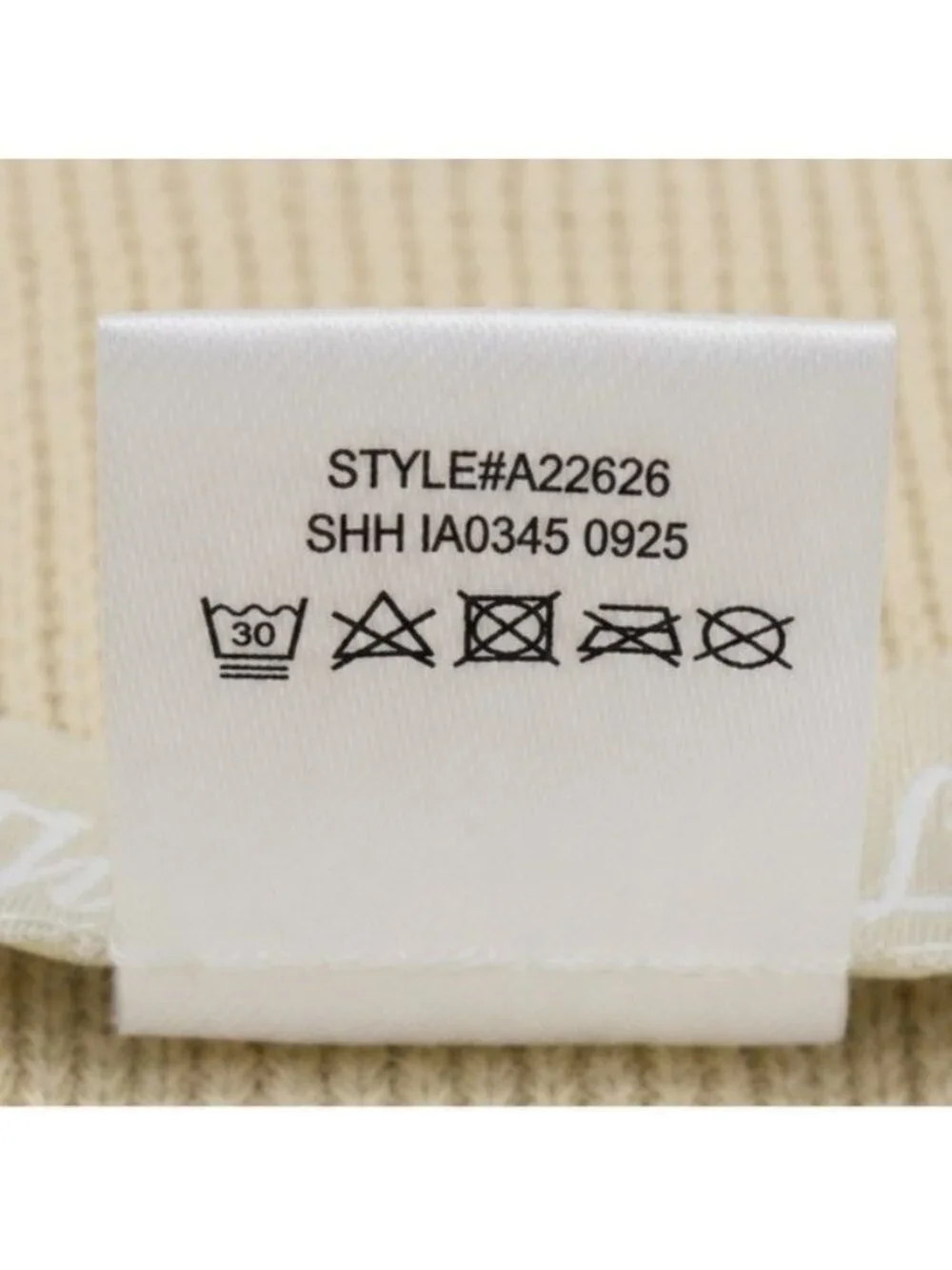 The Easy Life Beige Knit Beanie Hat Gloves Set Unisex Size S M New